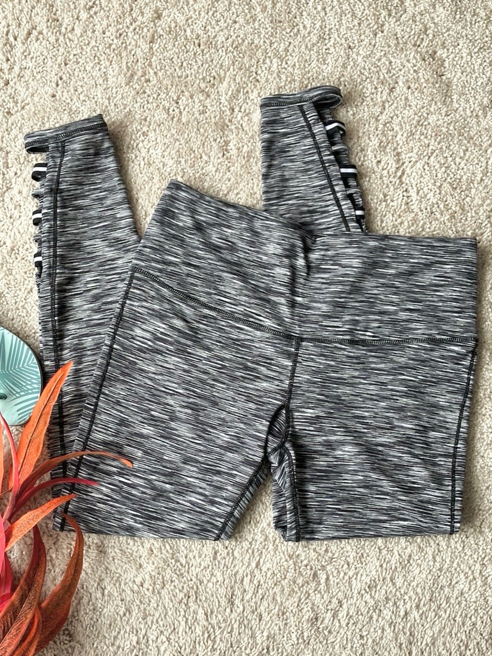 ACX Active | Space-Dye Leggings with Ankle Cutout